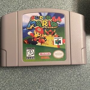 Super Mario 64 for Nintendo 64 Looks and Works Great